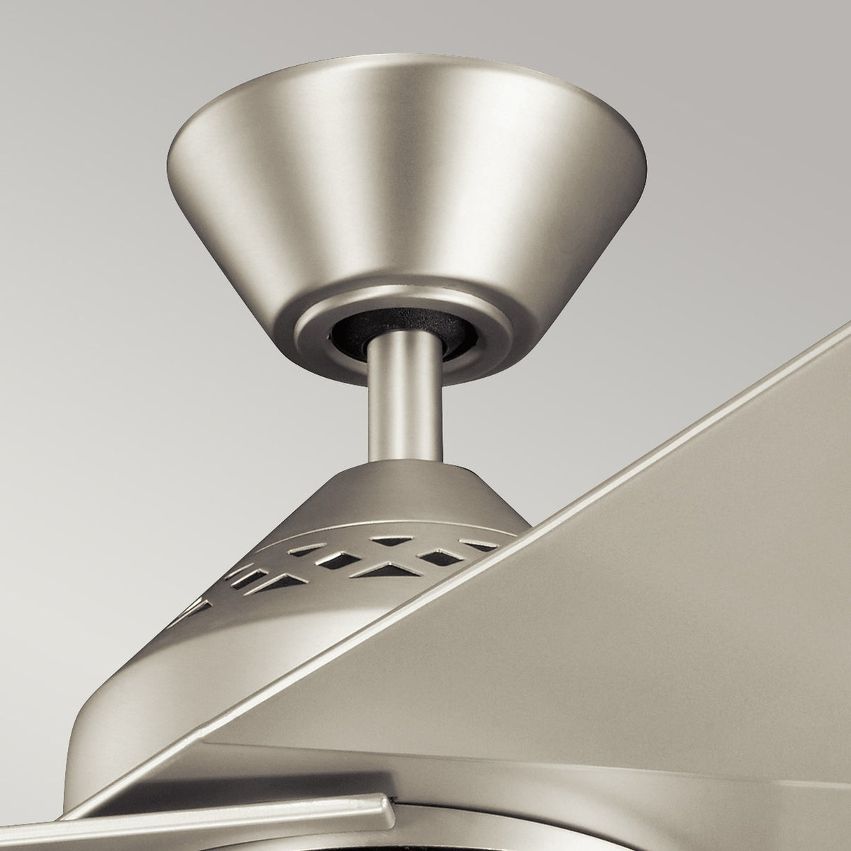 Jade 60in Ceiling Fan with Light - Brushed Nickel