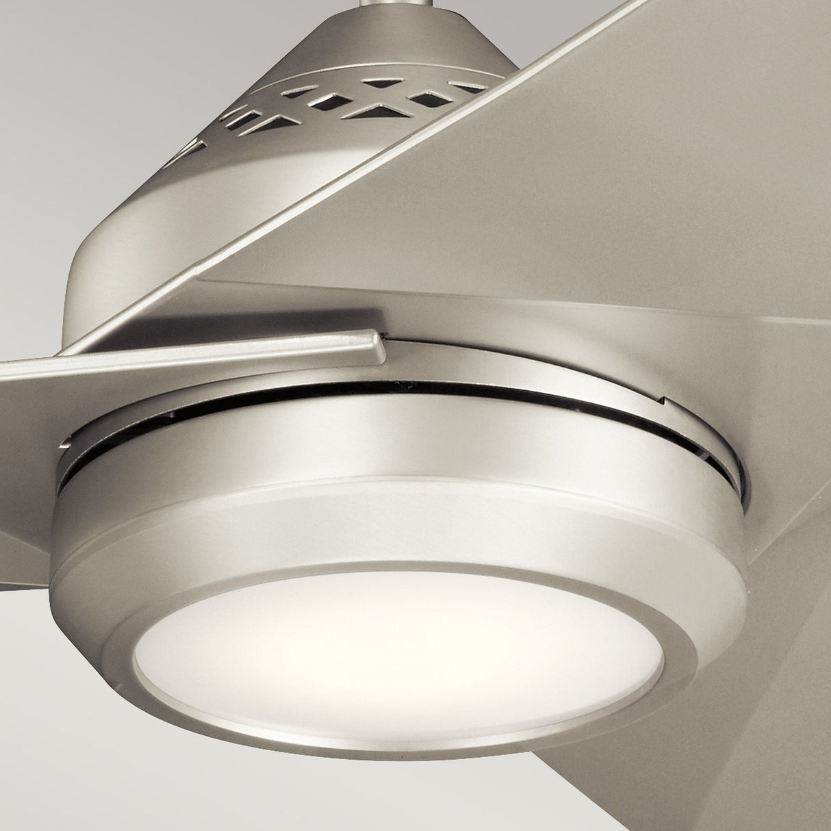 Jade 60in Ceiling Fan with Light - Brushed Nickel