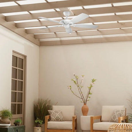 Kevlar 42in Ceiling Fan - Matt White