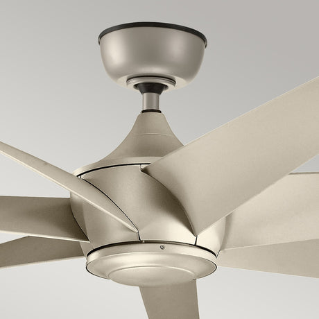 Lehr 80in Ceiling Fan - Antique Satin Silver