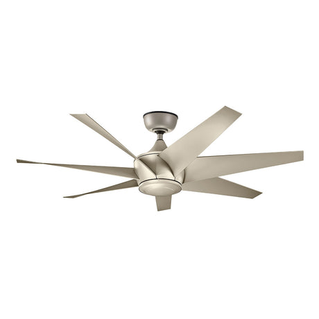 Lehr II 54in Ceiling Fan - Antique Satin Silver