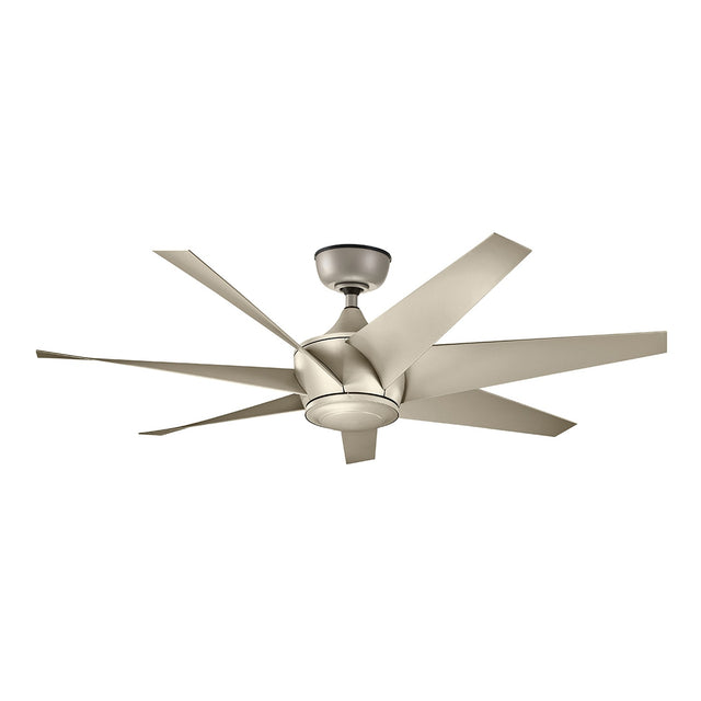 Lehr II 54in Ceiling Fan - Antique Satin Silver
