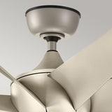 Lehr II 54in Ceiling Fan - Antique Satin Silver