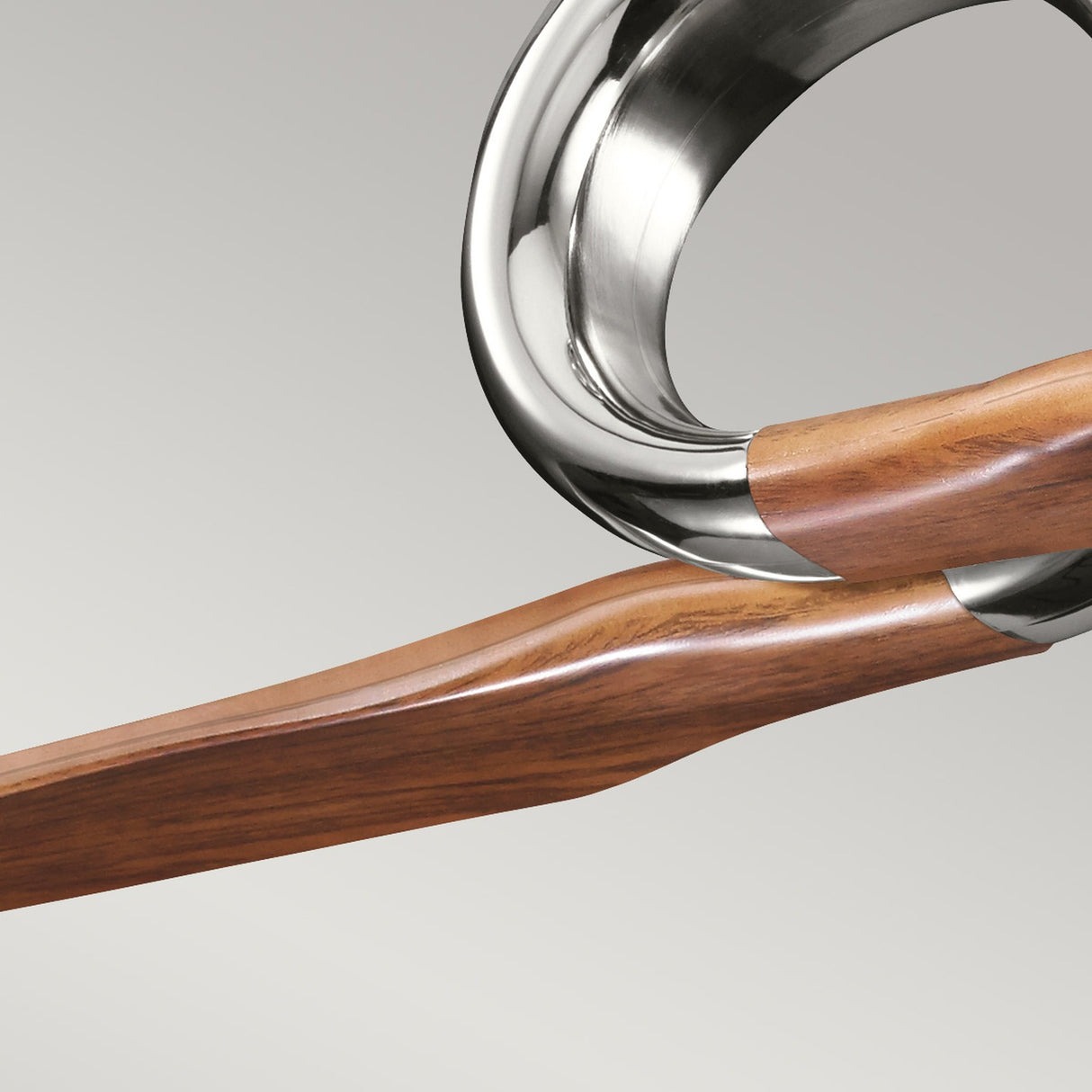 Link 54in Ceiling Fan - Polished Nickel