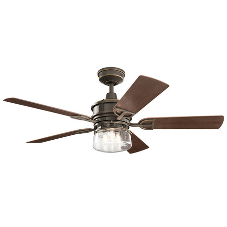 Lyndon Patio 52in Ceiling Fan with Light - Olde Bronze