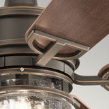 Lyndon Patio 52in Ceiling Fan with Light - Olde Bronze