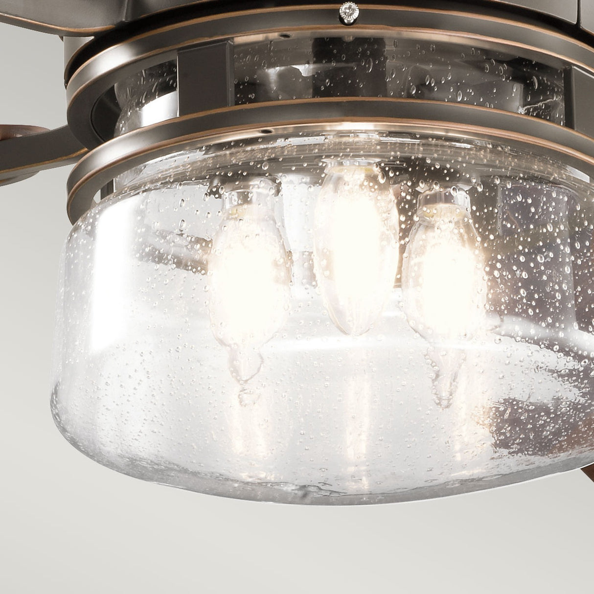 Lyndon Patio 52in Ceiling Fan with Light - Olde Bronze