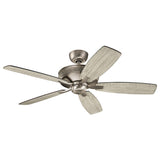 Monarch II 52in Ceiling Fan - Burnished Antique Pewter