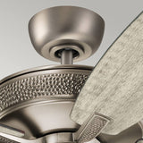 Monarch II 52in Ceiling Fan - Burnished Antique Pewter
