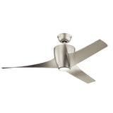 Phree 56in Ceiling Fan with Light - Brushed Nickel