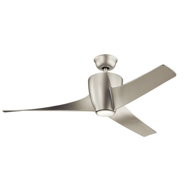 Phree 56in Ceiling Fan with Light - Brushed Nickel