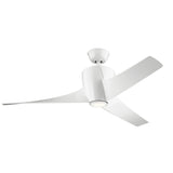 Phree 56in Ceiling Fan with Light - White