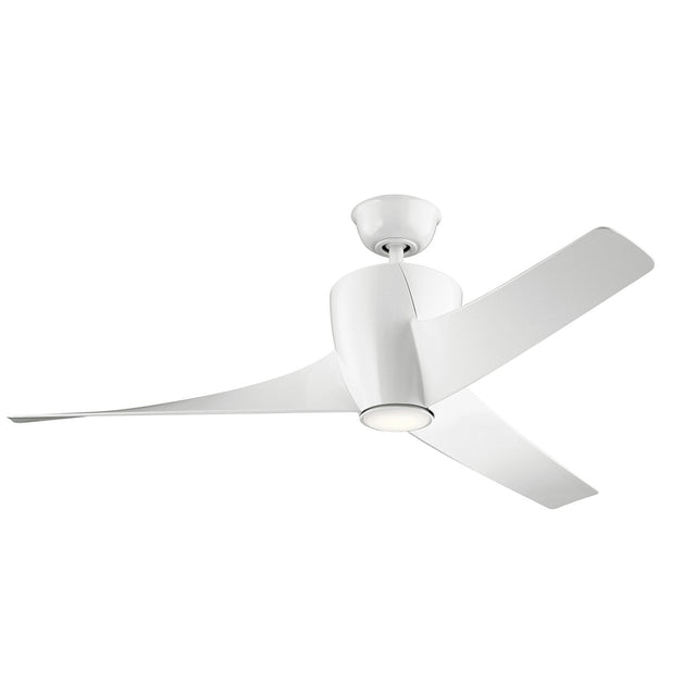 Phree 56in Ceiling Fan with Light - White