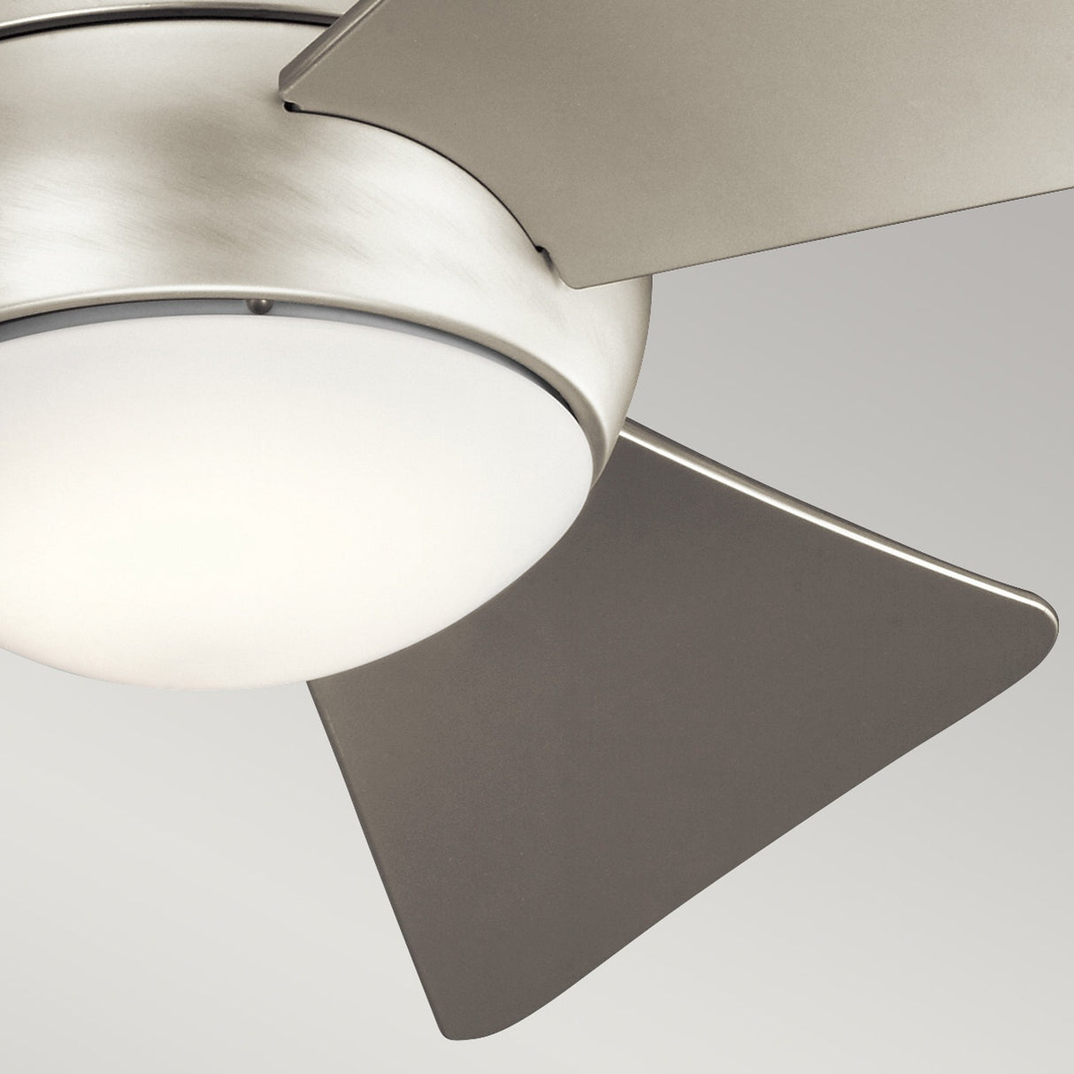 Sola 34in Ceiling Fan with Light - Brushed Nickel