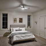 Sola 34in Ceiling Fan with Light - Matt White