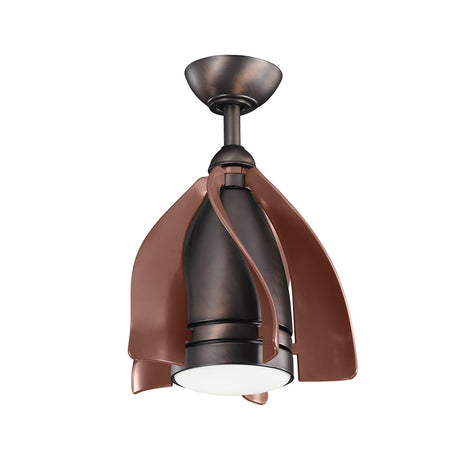 Terna 15in Ceiling Fan with Light - Oil Brushed Bronze