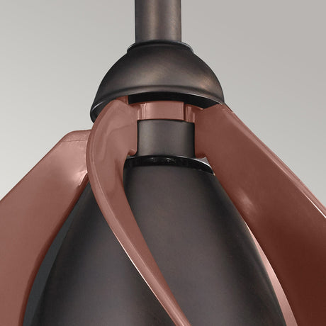 Terna 15in Ceiling Fan with Light - Oil Brushed Bronze