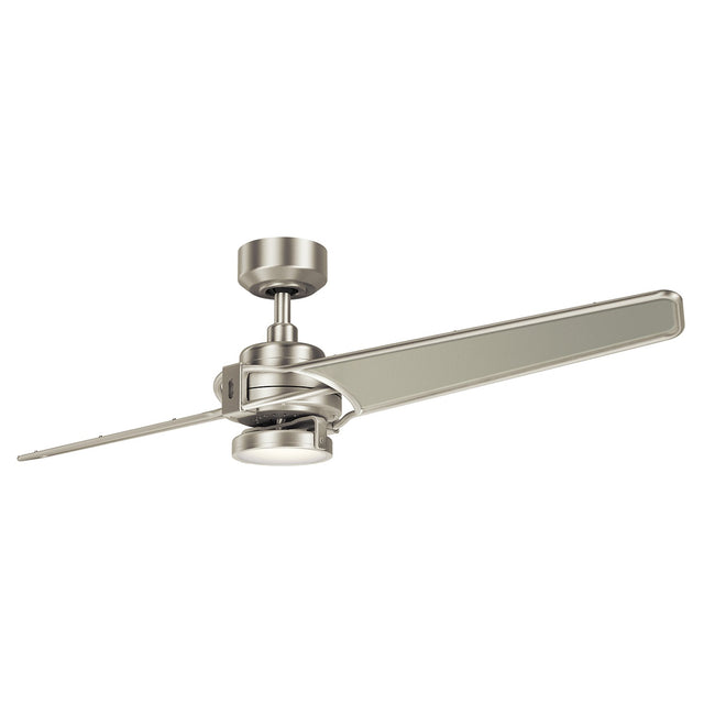 Xety 56in Ceiling Fan with Light - Brushed Nickel