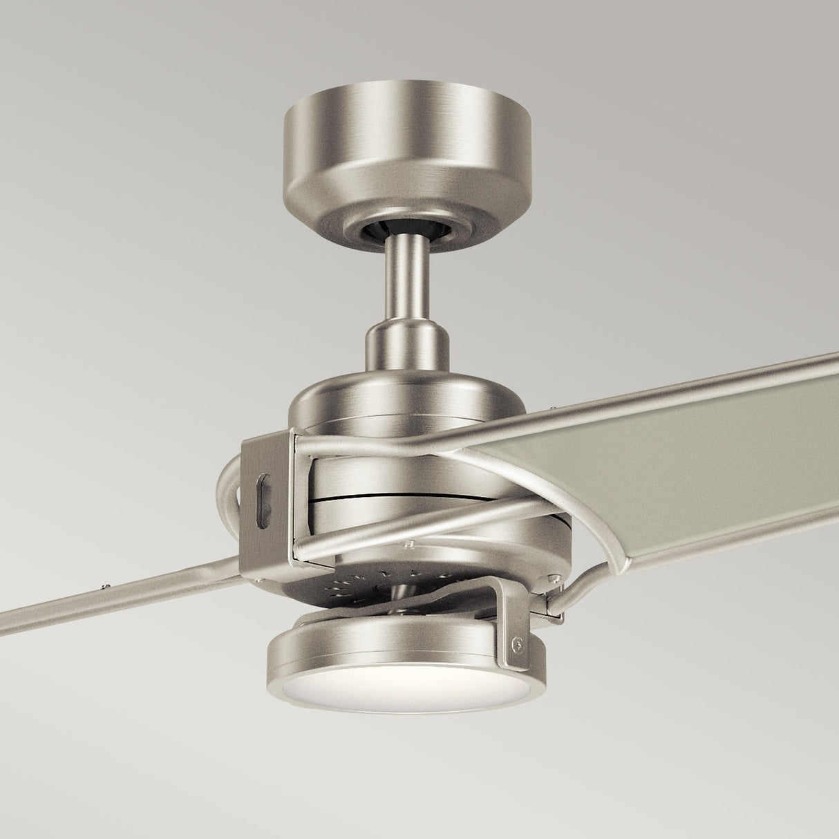 Xety 56in Ceiling Fan with Light - Brushed Nickel