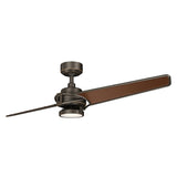 Xety 56in Ceiling Fan with Light - Olde Bronze
