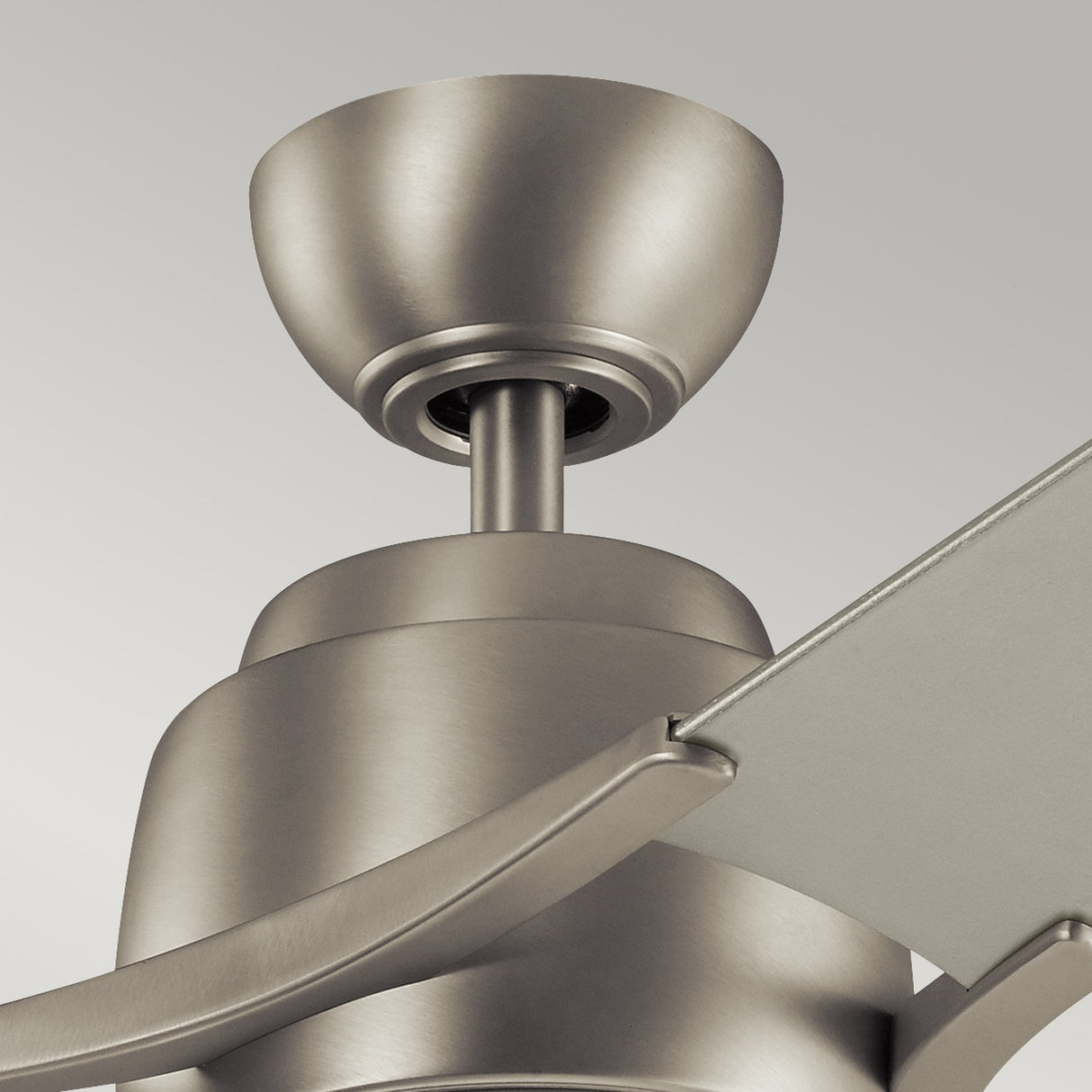 Zeus 60in Ceiling Fan with Light - Brushed Nickel