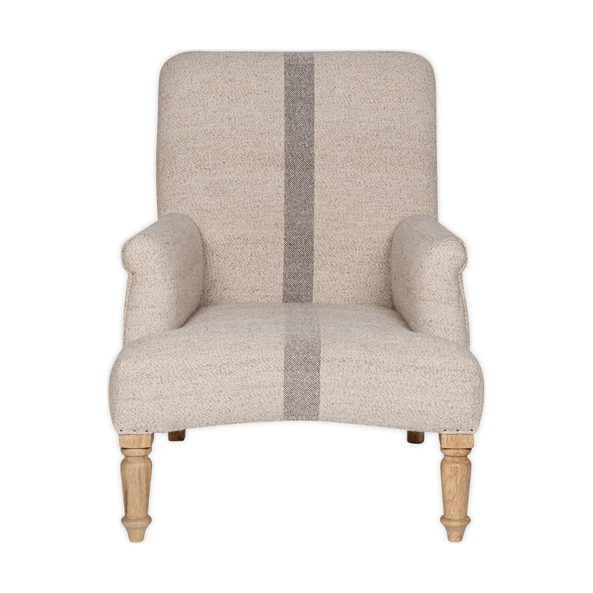 Kallu Wool & Cotton Armchair - Natural