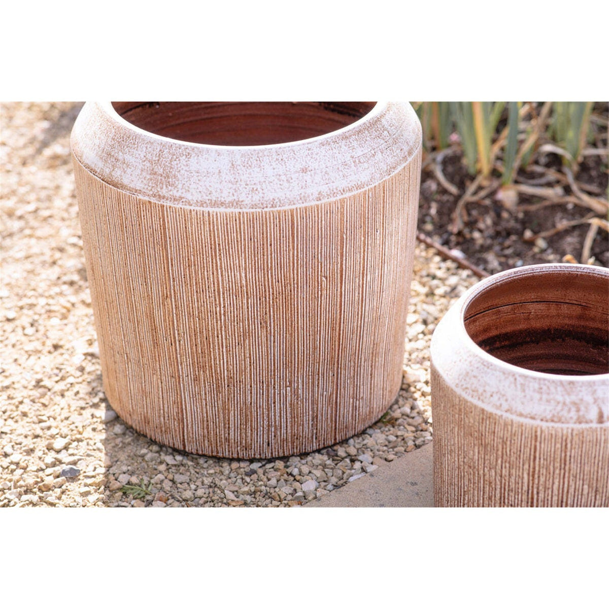 Kubo Small Ceramic Planter - Terracotta