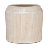 Kubo Small Ceramic Planter - Cream
