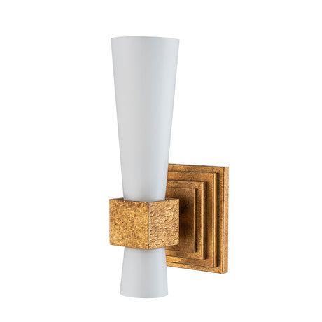 Kristy 1 Light Wall Light - Distressed Gold