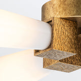 Kristy 4 Light Pendant Light - Distressed Gold