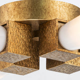Kristy 4 Light Pendant Light - Distressed Gold