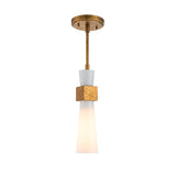 Kristy 1 Light Mini Pendant Light - Distressed Gold