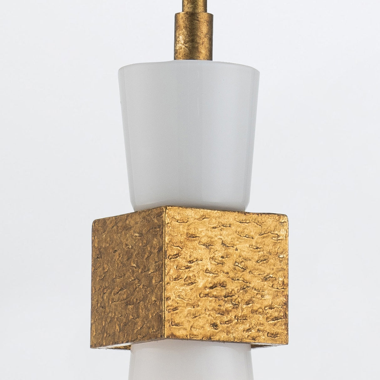 Kristy 1 Light Mini Pendant Light - Distressed Gold