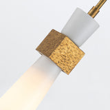 Kristy 1 Light Mini Pendant Light - Distressed Gold