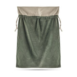 Karru Cotton Velvet Christmas Sack - Forest Green