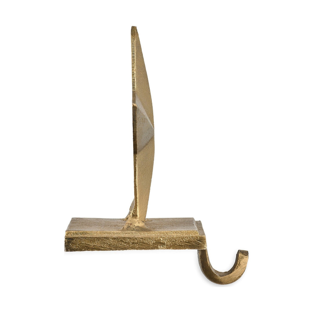 Kotta Star Christmas Stocking Holder - Antique Brass