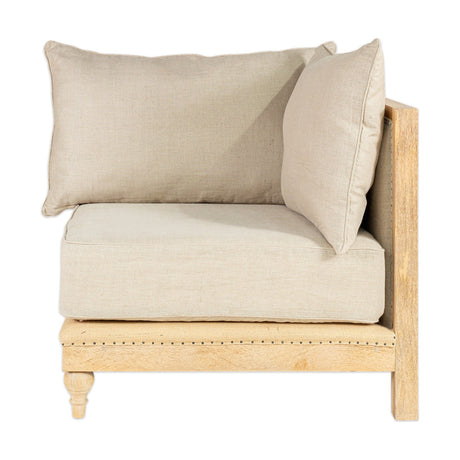 Krissa Corner Modular Sofa - Natural