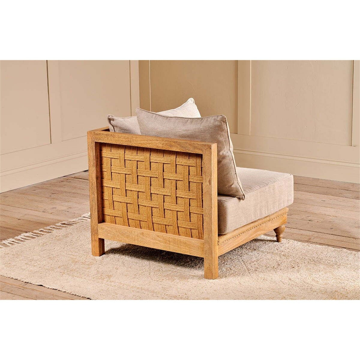 Krissa Corner Modular Sofa - Natural