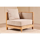 Krissa Corner Modular Sofa - Natural