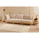 Krissa Corner Modular Sofa - Natural