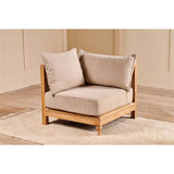 Krissa Corner Modular Sofa - Natural