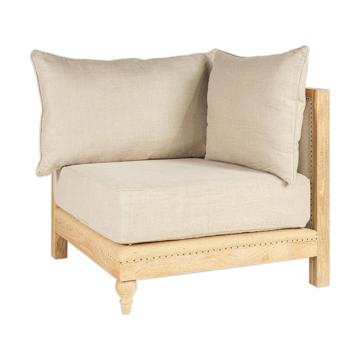Krissa Corner Modular Sofa - Natural