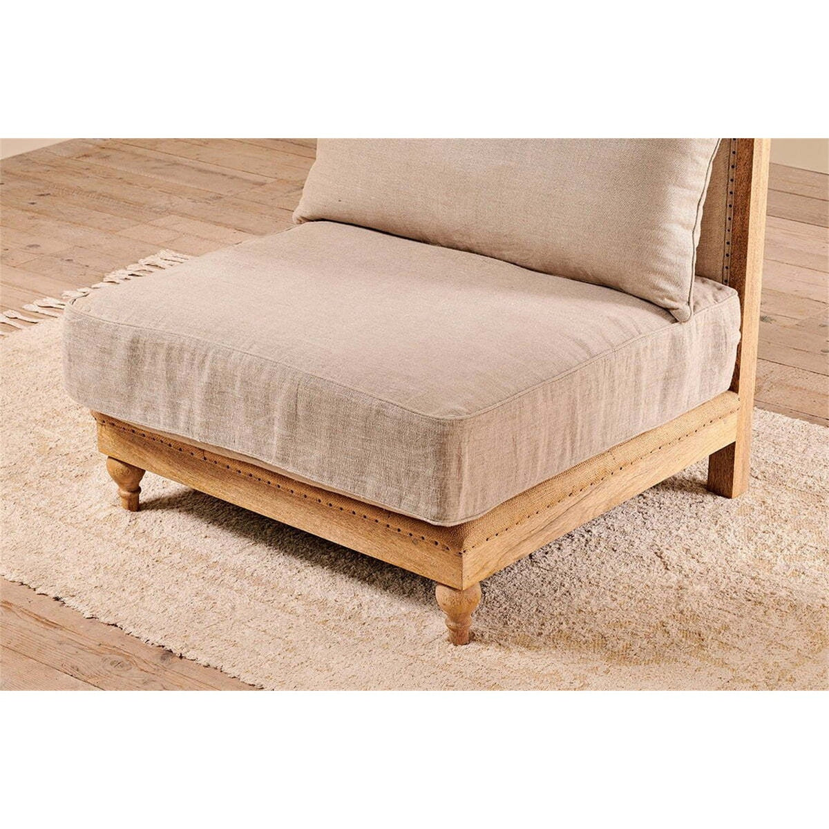 Krissa Extension Modular Sofa - Natural
