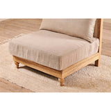 Krissa Extension Modular Sofa - Natural