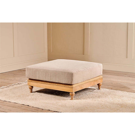 Krissa Footstool Modular Sofa - Natural