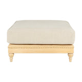Krissa Footstool Modular Sofa - Natural