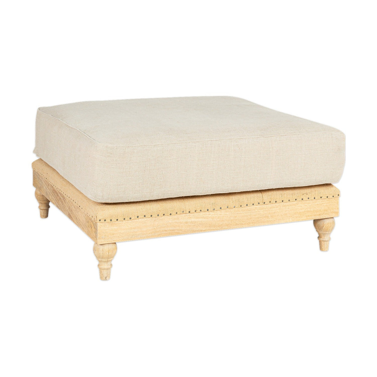 Krissa Footstool Modular Sofa - Natural