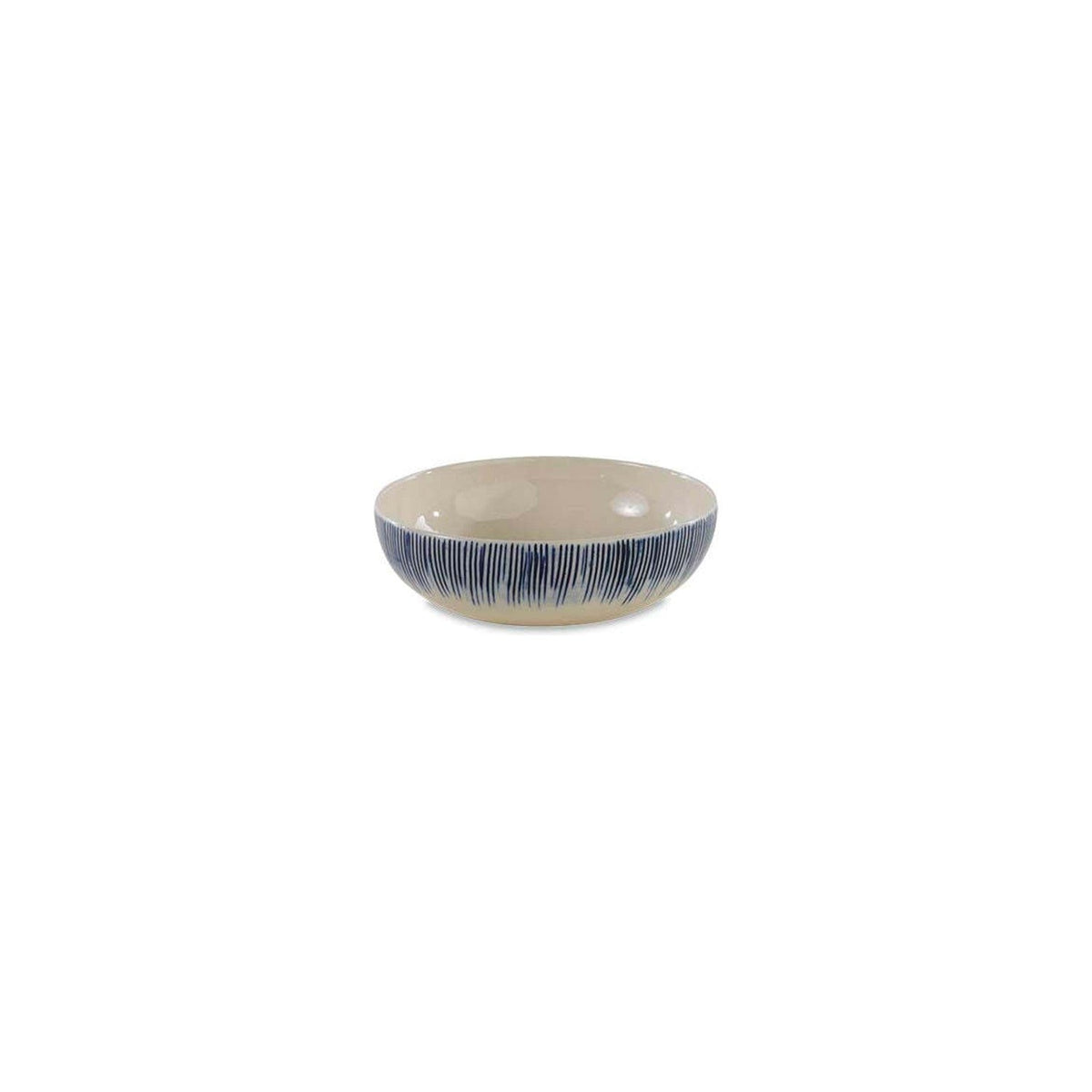 Karuma Stoneware Dinner Set - Blue & White - Set of 12
