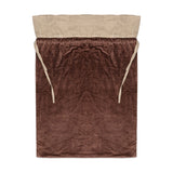 Karru Cotton Velvet Christmas Sack - Rich Mocha