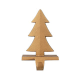 Kotta Tree Christmas Stocking Holder - Antique Brass